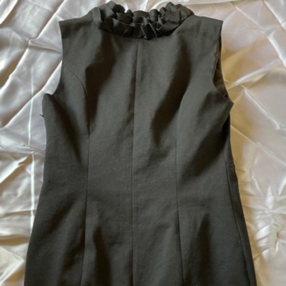 Sleeveless Black Dress Tribal Size 8 - Picture 3 of 4